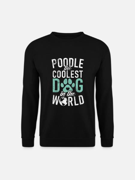Cadeaux Caniche - Sweat-shirt Unisexe - noir