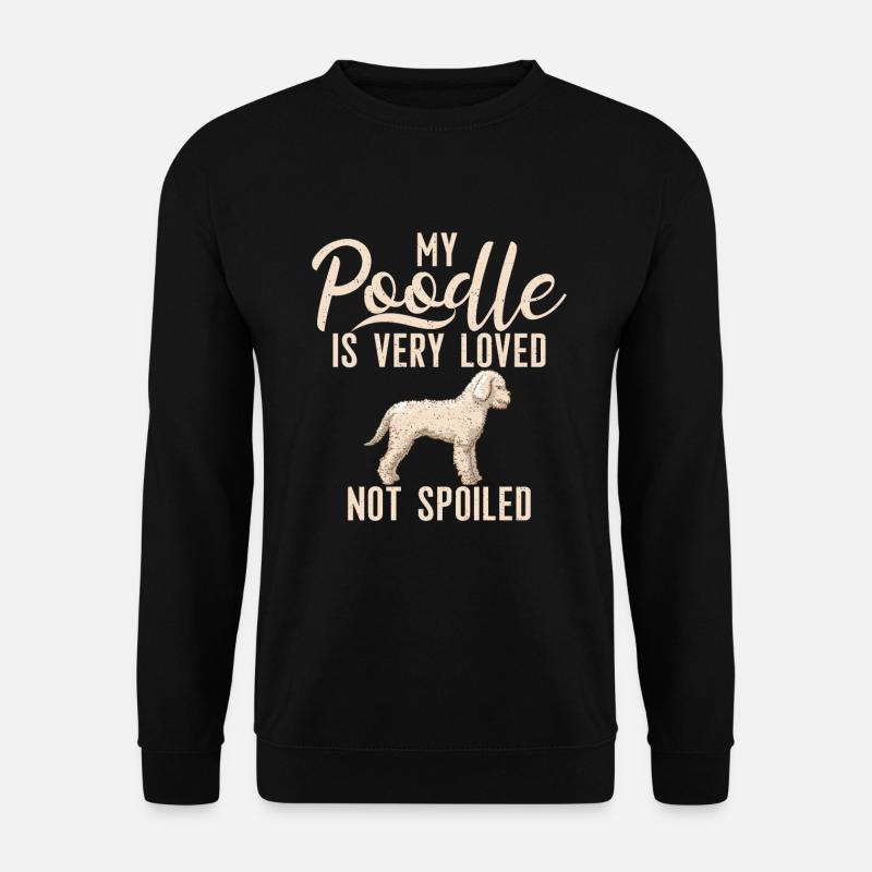 Cadeaux Caniche - Sweat-shirt Unisexe - noir