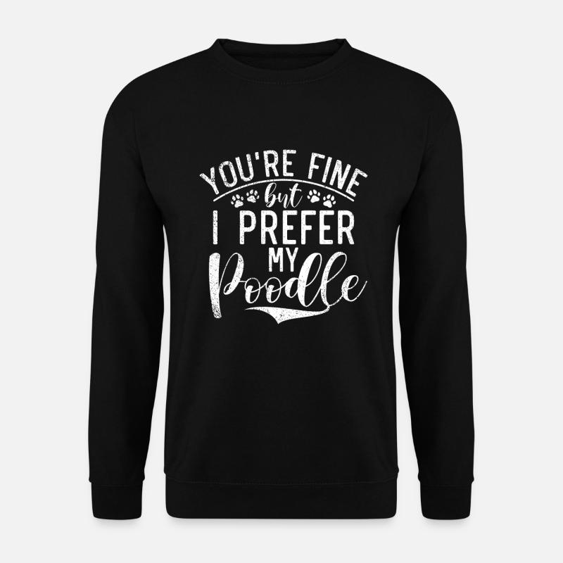 Poodle Gifts - Unisex Sweatshirt - black