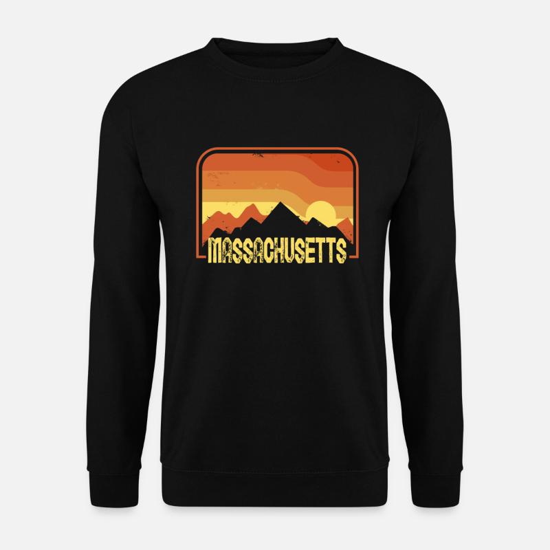 Massachusetts - Unisex Pullover - Schwarz