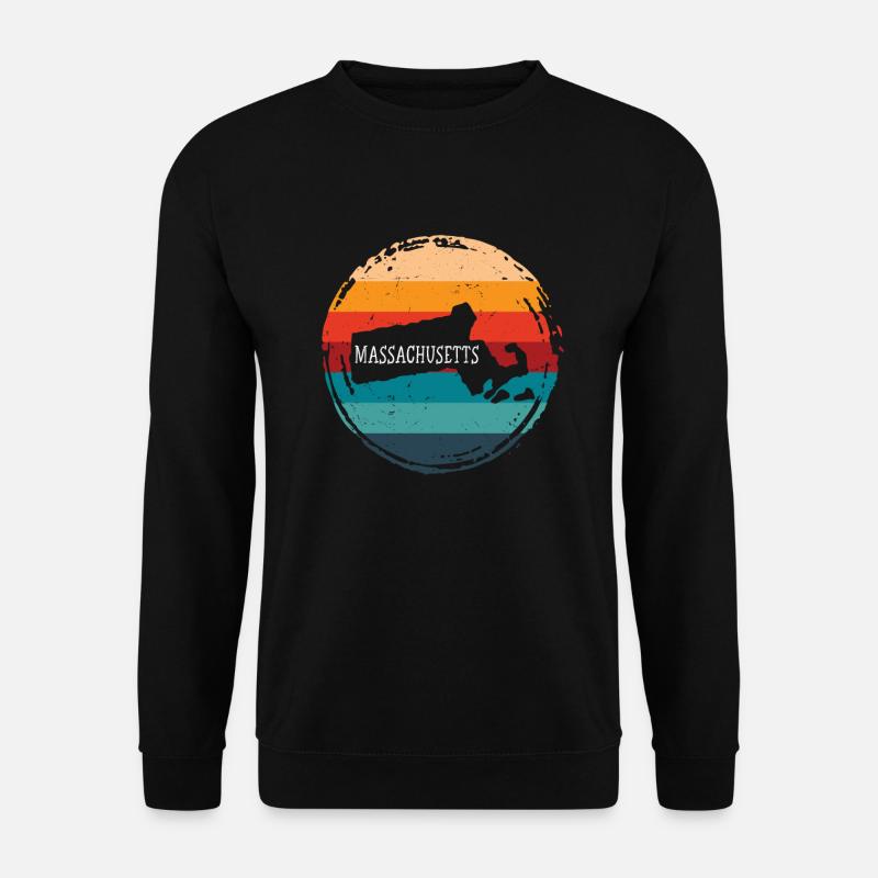 Massachusetts - Unisex Sweatshirt - black