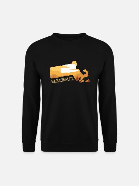 Massachusetts - Unisex Sweatshirt - black