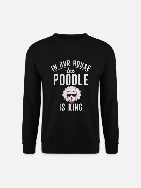 Cadeaux Caniche - Sweat-shirt Unisexe - noir