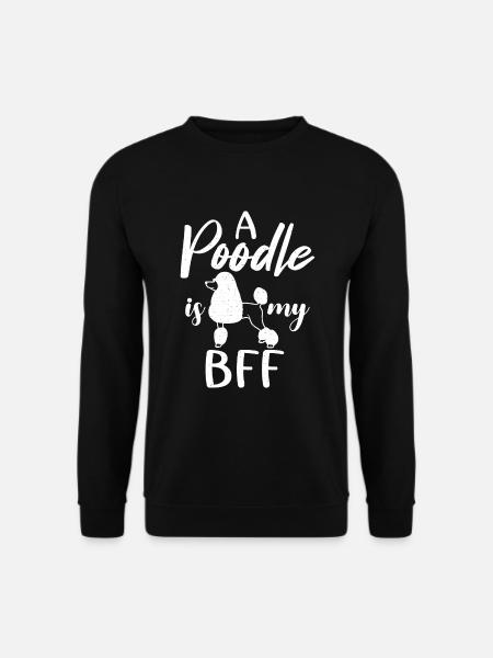 Cadeaux Caniche - Sweat-shirt Unisexe - noir