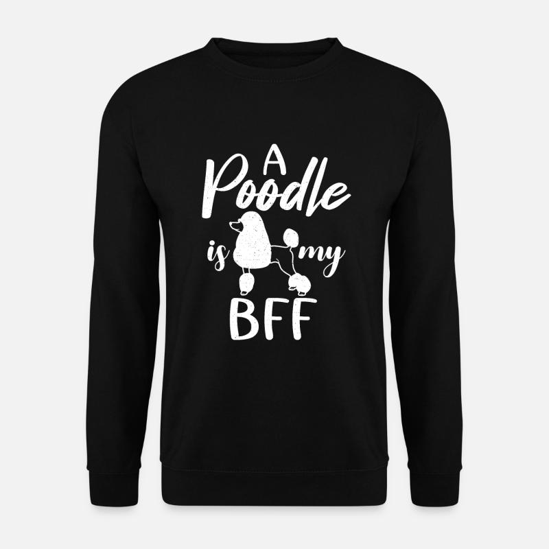 Cadeaux Caniche - Sweat-shirt Unisexe - noir
