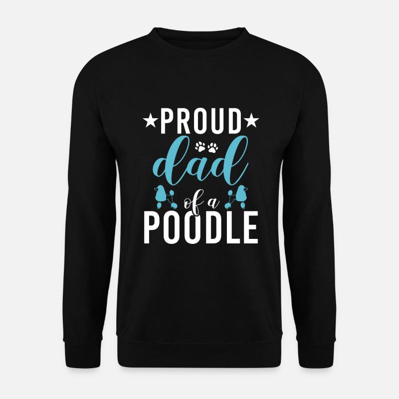 Cadeaux Caniche - Sweat-shirt Unisexe - noir