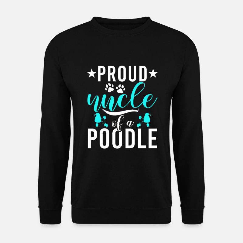 Cadeaux Caniche - Sweat-shirt Unisexe - noir