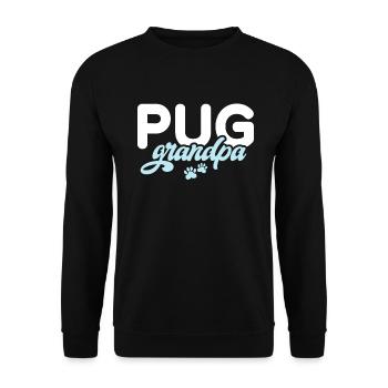 Cadeaux de carlin pour les amateurs de carlins - Sweat-shirt Unisexe - noir - Devant - Alina (178cm) & Michal (187cm)