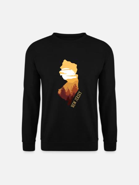 New Jersey - Unisex Sweatshirt - black