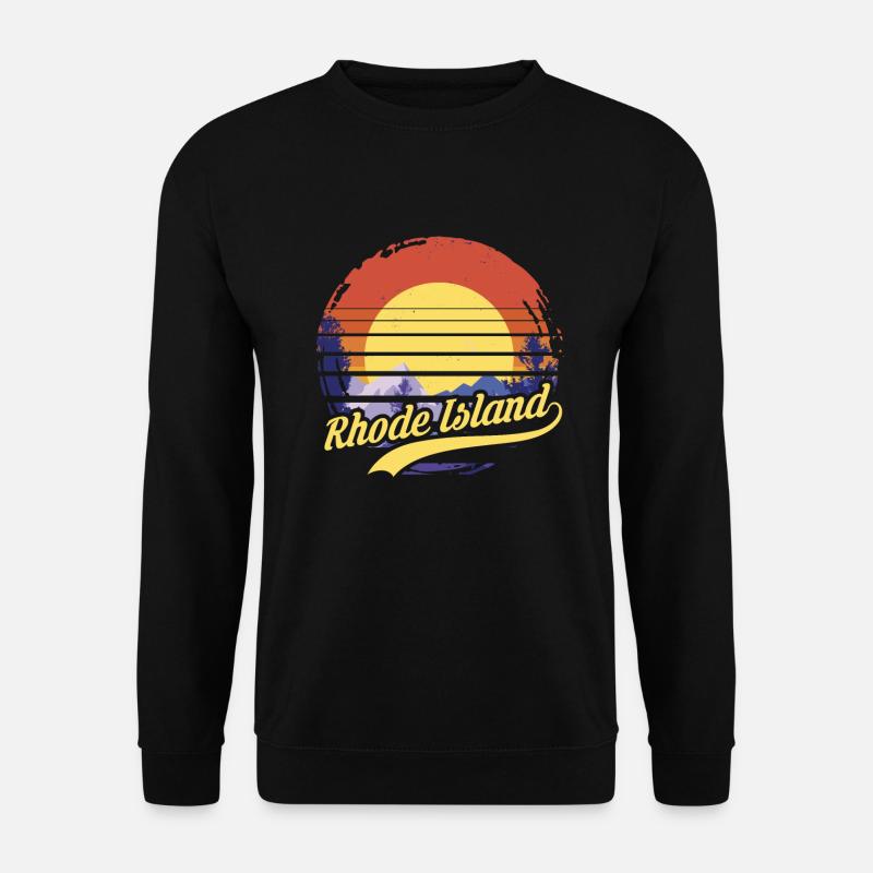 Rhode Island - Unisex Sweatshirt - black