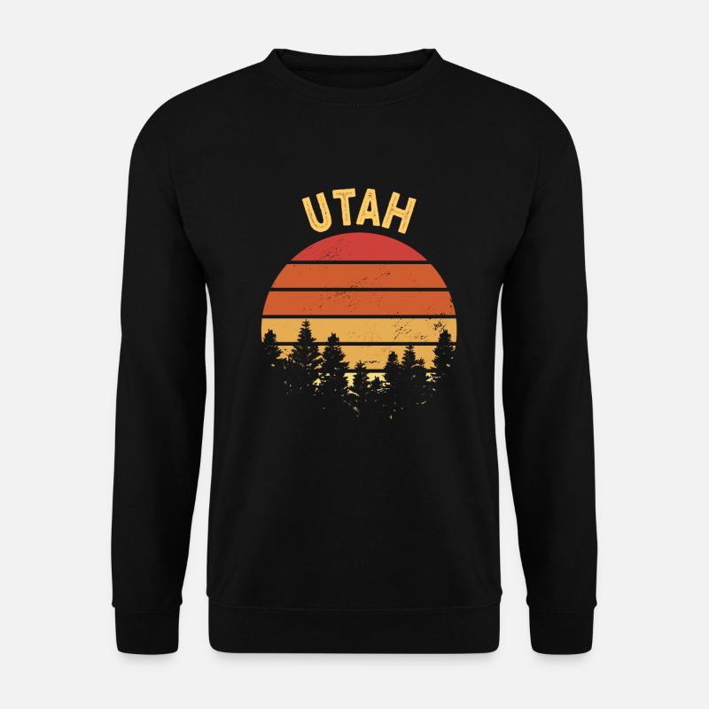 Utah - Unisex Pullover - Schwarz