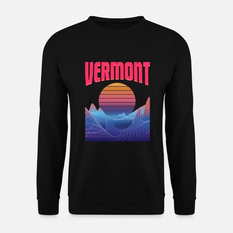 vermont - Unisex Pullover - Schwarz