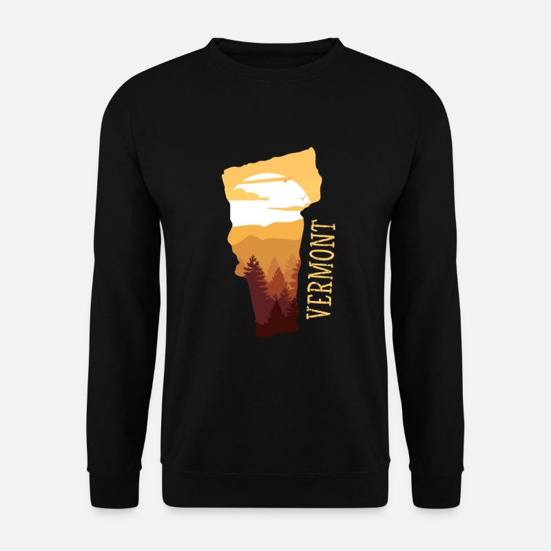 vermont - Unisex Pullover - Schwarz