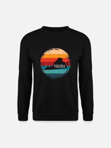 Virginia - Unisex Sweatshirt - black