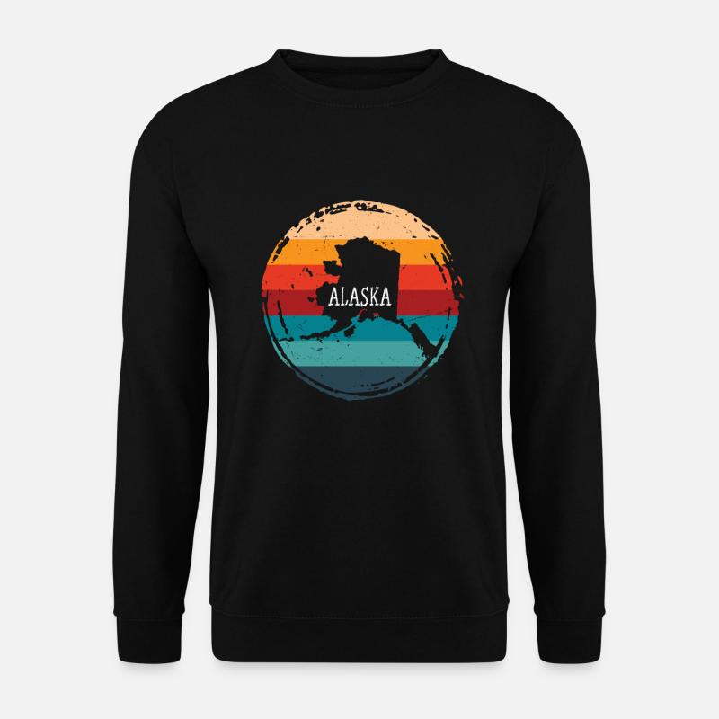 alaska - Unisex Pullover - Schwarz