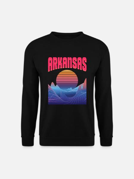 Arkansas - Unisex Sweatshirt - black