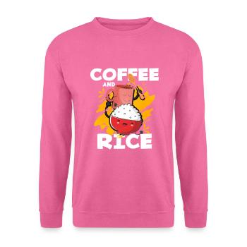 Rice - Unisex Sweatshirt - pink - Front