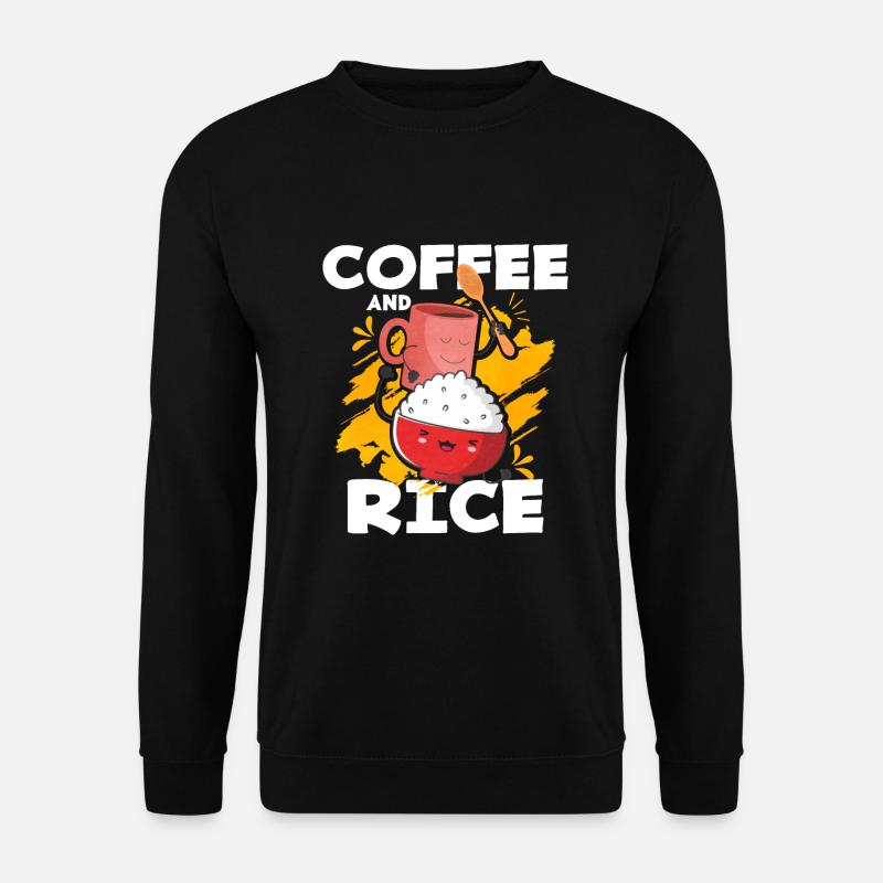 Rice - Unisex Sweatshirt - black