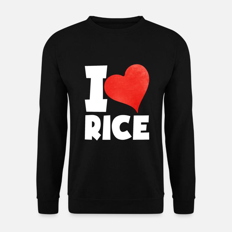 Rice - Unisex Sweatshirt - black