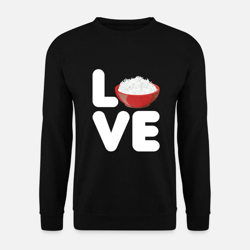 Riz - Sweat-shirt Unisexe - noir