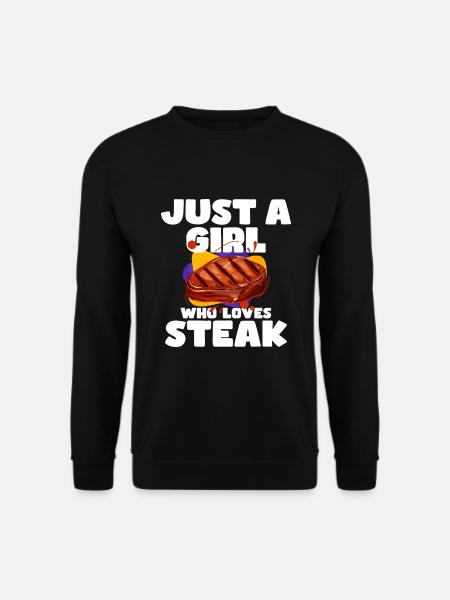 Steak - Unisex Sweatshirt - black