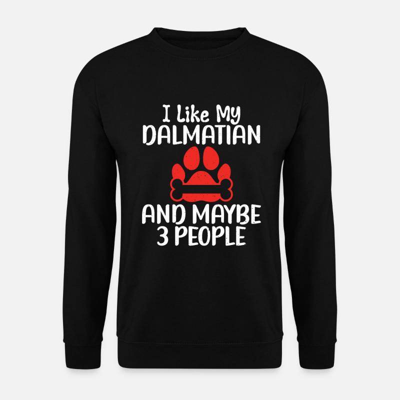 Gifts for Dalmatian Lovers - Unisex Sweatshirt - black