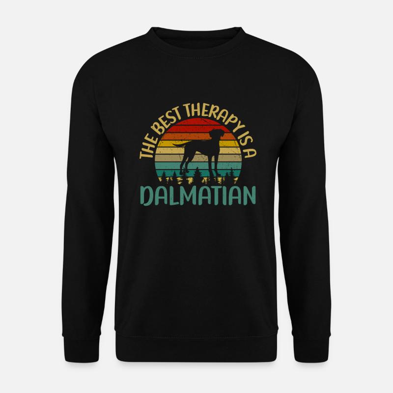 Gifts for Dalmatian Lovers - Unisex Sweatshirt - black