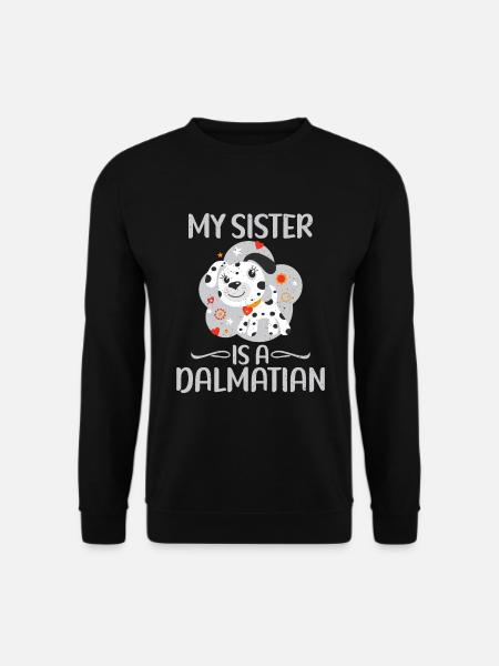 Gifts for Dalmatian Lovers - Unisex Sweatshirt - black