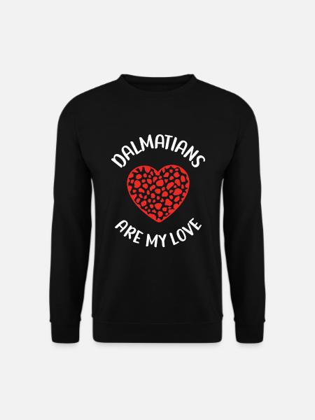 Gifts for Dalmatian Lovers - Unisex Pullover - Schwarz