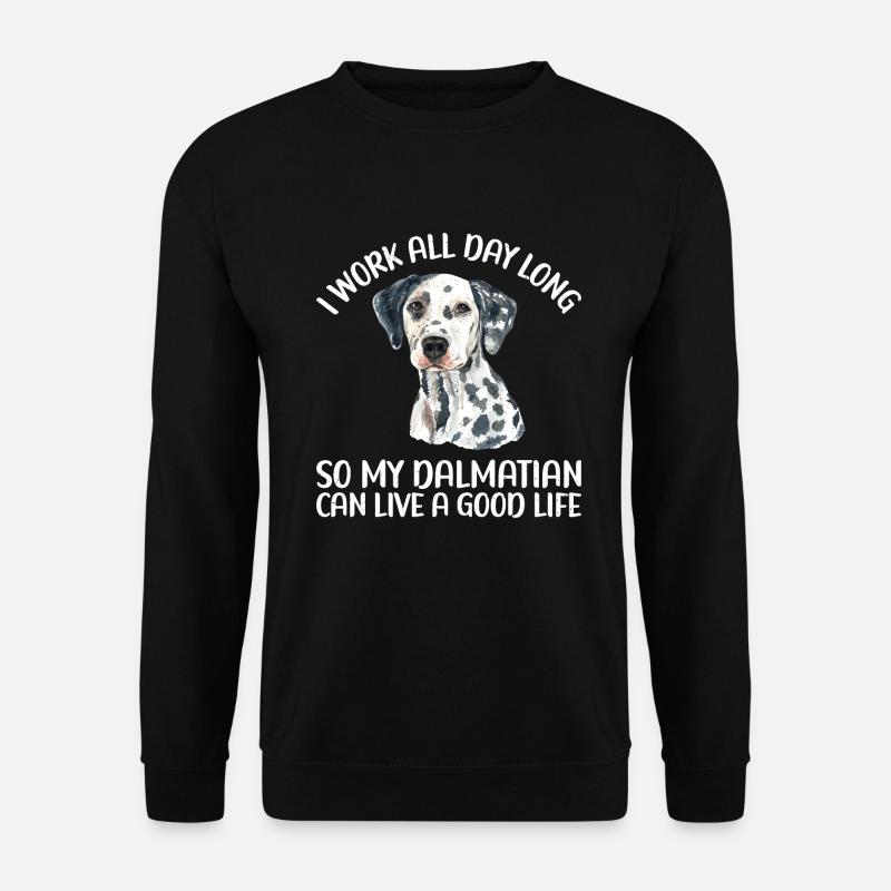 Gifts for Dalmatian Lovers - Unisex Sweatshirt - black