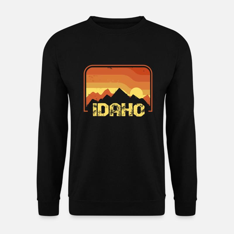 Idaho - Unisex Pullover - Schwarz