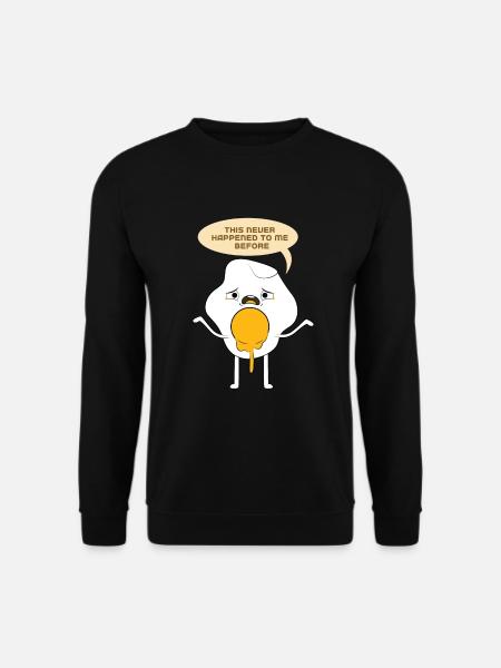 Egg funny, come quickly - Unisex Sweatshirt - black