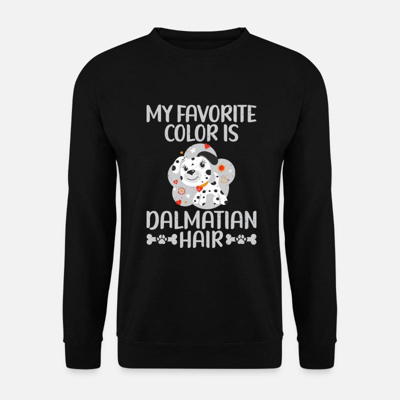 Gifts for Dalmatian Lovers - Unisex Sweatshirt - black