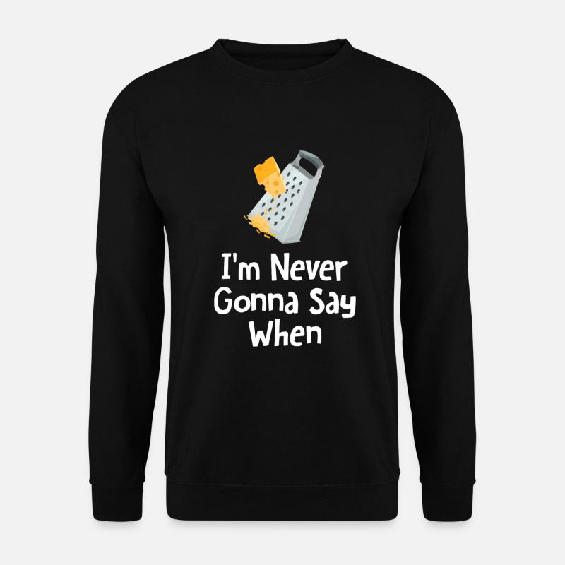 Parmesan - Unisex Sweatshirt - black