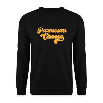 Parmesan - Unisex Pullover - Schwarz - Vorne - Alina (178cm) & Michal (187cm)
