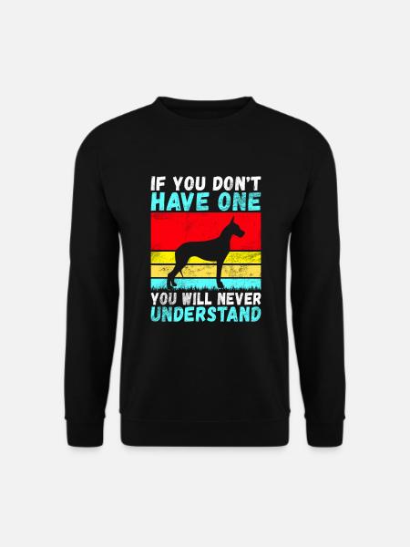 Great Dane Gifts - Unisex Sweatshirt - black
