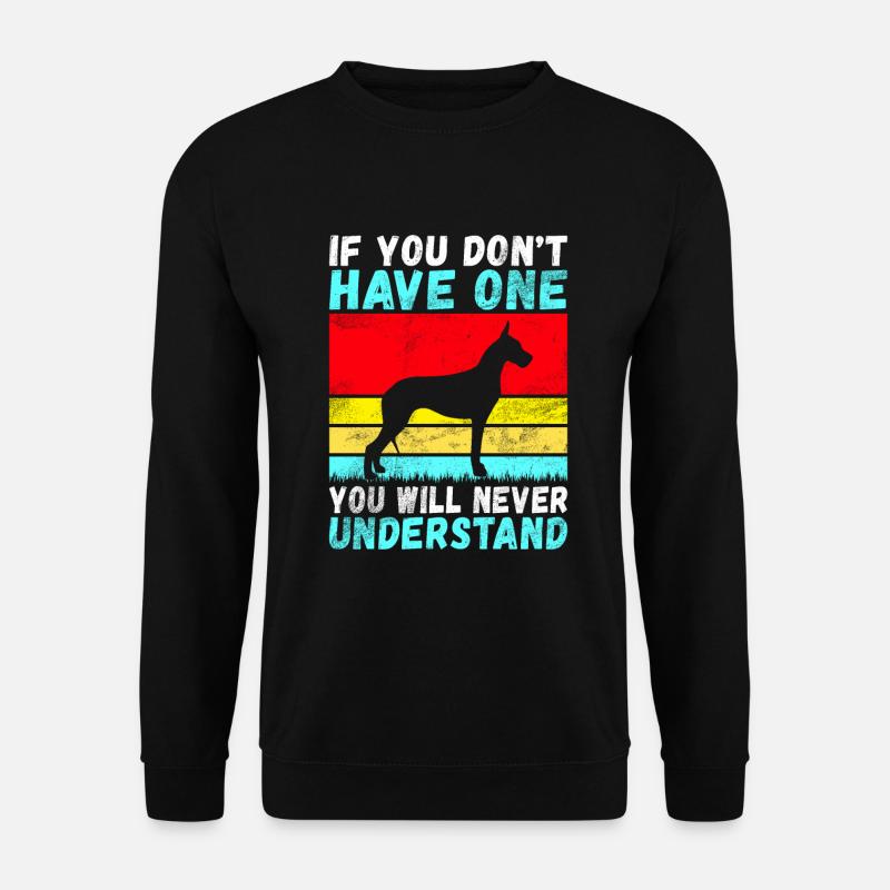 Great Dane Gifts - Unisex Pullover - Schwarz