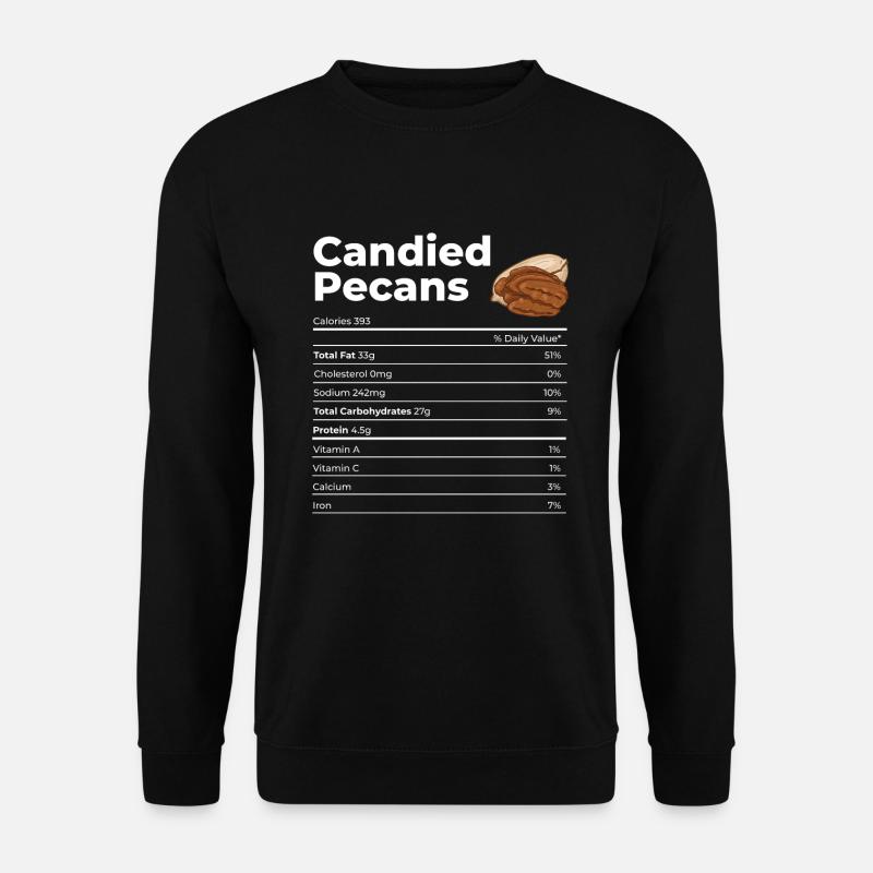 Pecan Nuts Gift - Unisex Sweatshirt - black