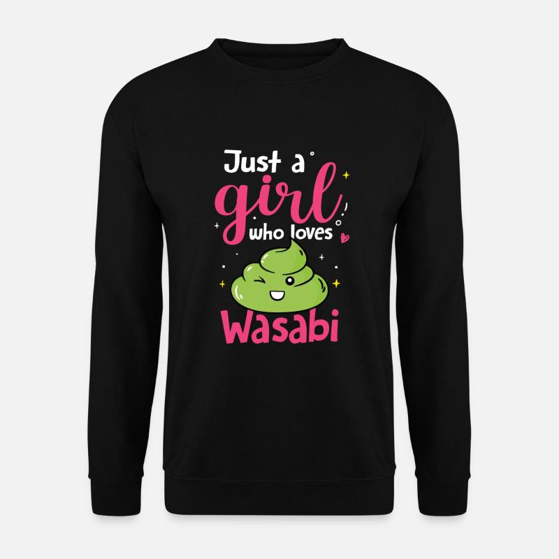 Wasabi - Unisex Pullover - Schwarz