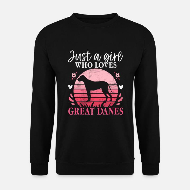 Great Dane Gifts - Unisex Sweatshirt - black