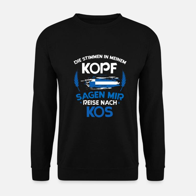 Kos - Unisex Pullover - Schwarz