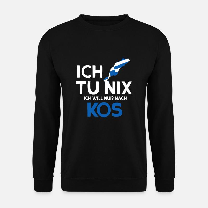 Kos - Unisex Pullover - Schwarz