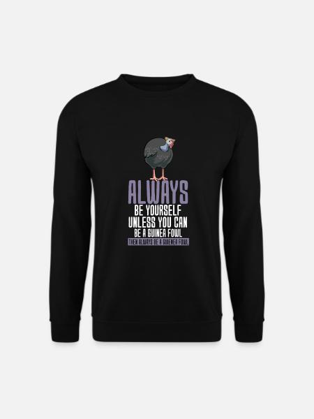 Perlhühner Perlhuhn Pintade - Sweat-shirt Unisexe - noir