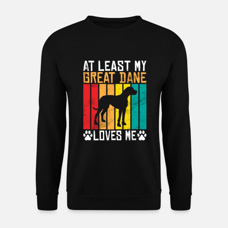 Great Dane Gifts - Unisex Pullover - Schwarz
