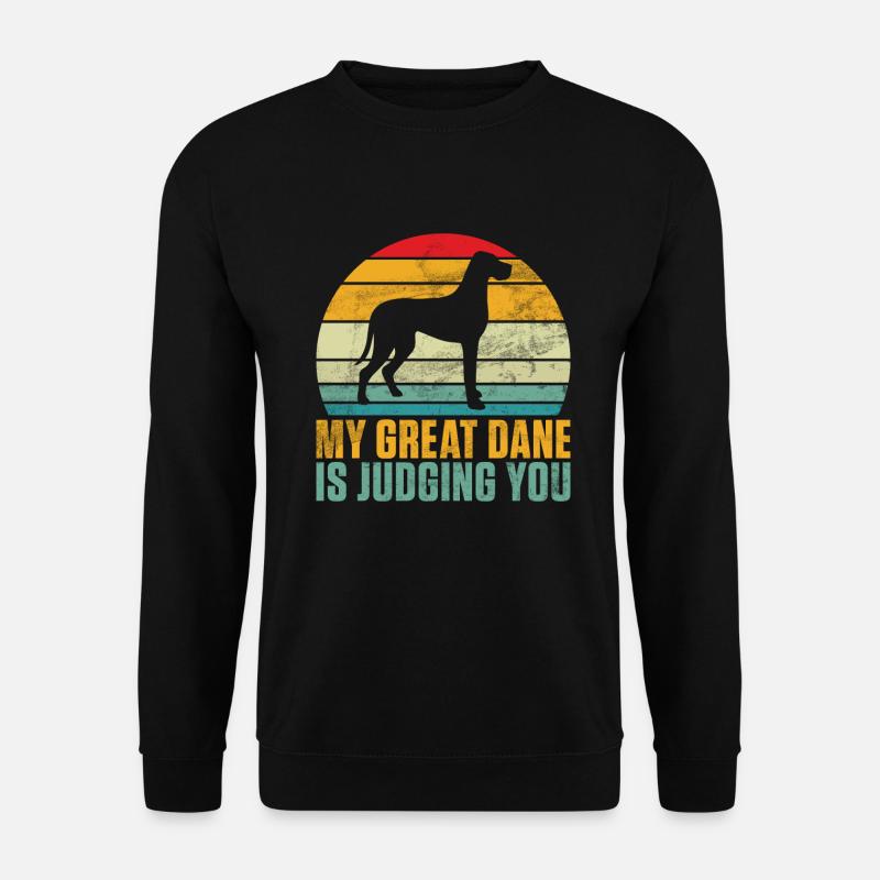 Great Dane Gifts - Unisex Pullover - Schwarz