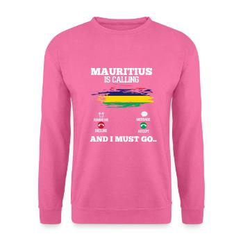 Mauritius - Unisex Pullover - Pink - Vorne