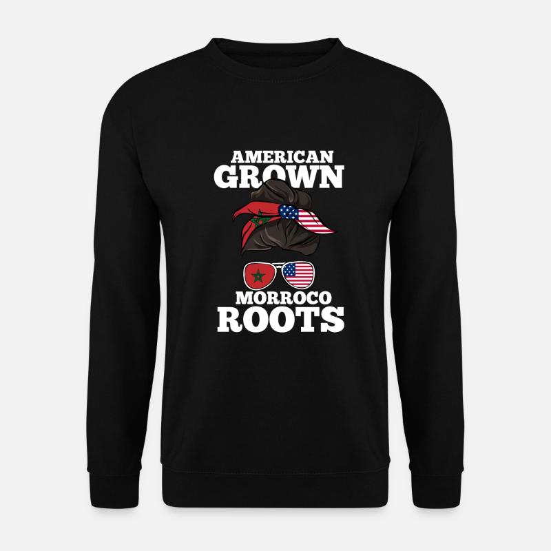 Morocco - Unisex Sweatshirt - black