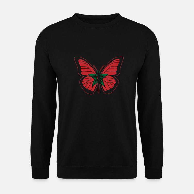 Marokko - Unisex Pullover - Schwarz