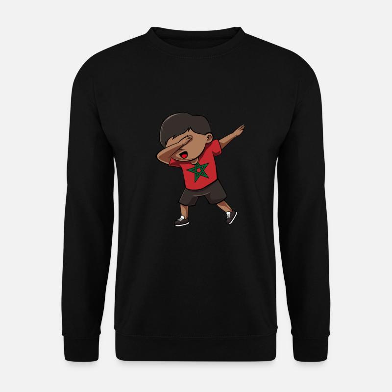 Marokko - Unisex Pullover - Schwarz