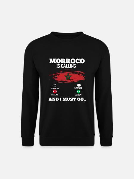 Morocco - Unisex Sweatshirt - black